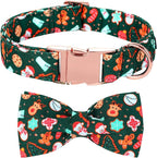 Christmas Dog Collar, Cute Winter Holiday Collars by BoboRainbow