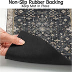 Pet Food Mats for Floor, Absorbent Dog Mat for Food and Water Dispenser Mat - Image 5
