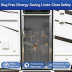 RV Screen Door Closer with Adjustable Tension, Aluminum RV Door Closer Kit - Image 2