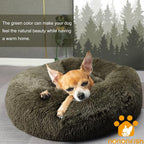 Calming Donut Dogs Beds for Small Dogs Washable, 19inch Fluffy Round Puppy Bed - Image 5