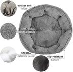 Asvin Medium Dog Bed for Medium Dogs, Cat Beds for Indoor Cats, Pet Bed for - Image 4