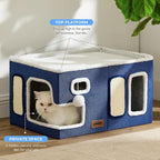 Extra-Wide Cat House for Indoor Cats - Image 3