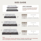 2-Pack Waterproof Dog Bed Medium Size Dogs, Plush Cushion & Orthopedic - Image 4