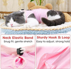Cat Recovery Suit for Spay Abdominal Wounds, Kitten Onesie Bodysuit for Cats - Image 4