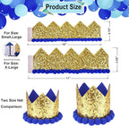 ADOGGYGO Dog Bandana Hat Set for Birthday Party Supply, Boy Girl Puppy Birthday - Image 4