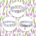 Floral Dog Collar for Medium Dogs - Image 7