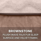 Furhaven Memory Foam Dog Bed for Large Dogs w/ Removable Bolsters & Washable - Image 6