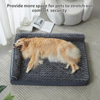 BFPETHOME Extra Large Orthopedic Dog Bed, L-Shaped Pet Bed - Image 8