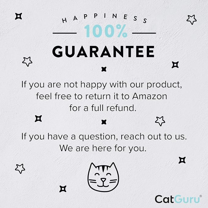 CatGuru Cat Food Mat, Small & Large Pet Feeding Mat, Waterproof Cat Tray - Image 7