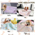 Rezutan 1 Pack 3 Dog Blankets for Small Pet Cat Super Soft Fluffy Premium Throw - Image 5