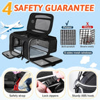 Petskd Top and Side Expandable Pet Carrier 18x13x9.5 Inches Southwest Airline - Image 5