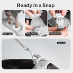 PetiFine Step in Small Dog Harness and Leash Set, Breathable All Weather Air - Image 9