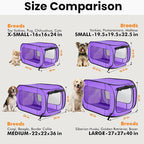 Beatrice Home Fashions Portable, Collapsible, Pop Up Kennel Travel Cat and Dog - Image 5