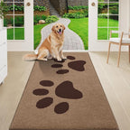 Buganda Dog Door Mat for Muddy Paws, Absorbent Dirt Trapper Washable Indoor by Buganda