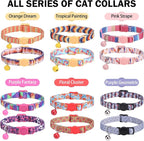 Breakaway Cat Collars for Girl Boy Cats, Fall Winter All Weather Cat Collar - Image 7