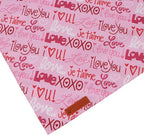 ADOGGYGO Valentine Dog Bandanas 2 Pack, Reversible Heart Love Print Puppy Scarf - Image 6
