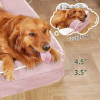 Orthopedic Dog Beds for Extra Large Dogs, Waterproof Egg Crate Foam XL Dog Bed - Image 6