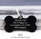 Ultra Joys Stainless Steel Pet ID Tag Dog Name Tags Personalized Front and Back - Image 3