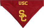 Pets First Collegiate Pet Accessories, Reversible Bandana, USC Trojans - Image 3