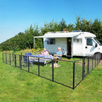 Dog Playpen Outdoor Extra Wide 24 Panels Heavy Duty Dog Fence 32" Height - Image 2