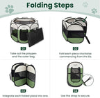 Love's cabin Pet Puppy Dog Playpen, Medium Dog Tent Crates Cage Indoor/Outdoor - Image 8
