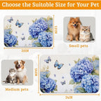 Pet Feeding Mat, Non-Slip Water Bowl Placemat, Pet Supplies 12" x 20" - Image 6