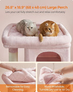 Feandrea Cat Tree, 40.6-Inch Cat Tower, Plush Condo - Image 3
