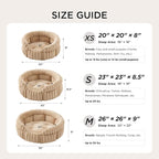 Bedsure ComfyFleece™ Small Cat Bed, Washable Round Cute Pet Beds - Image 6