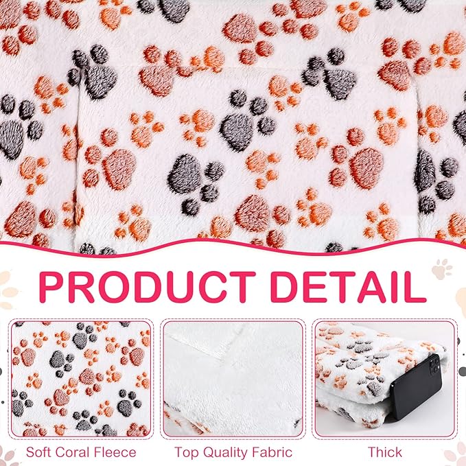 Tuanse 4 Pack Ultra Soft Dog Cat Bed Mat Small Animal Guinea Pig Bed - Image 3