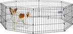 MidWest Homes for Pets Folding Metal Puppy / Dog Exercise Pen, Indoor/Outdoor by MidWestHomesForPets