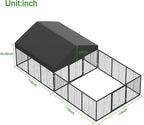 Outdoor Dog Kennel with Dog Fence - Image 5