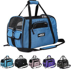 EliteField Soft Pet Carrier Soft Sided Dog Puppy Cat Carrier Travel Bag by EliteField
