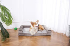 Amazon Basics Dog Bed with Cooling Gel Memory Foam, Pressure-Relief Support - Image 6