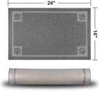 Pet Feeding Mat for Small Dogs and Cats 24" x 16" Flexible and Waterproof Dog - Image 8