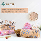 Dog Blankets for Medium Large Dogs, 3 Pack Pet Blanket Washable 41" x 31" - Image 5