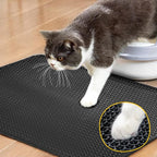 Cat Litter Mat, Upgrade Super Waterproof Back Layer Litter Box Mat, Non Slip - Image 6