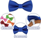 PET SHOW 8 Colors Dot Small Dogs Collar Embellishment Attachment Bow Ties - Image 3
