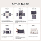 Bedsure Cute Cat Couch for Pets - Image 7