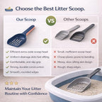 Cat Poop Scooper Cleaning Shovel, Plastic Candy Color Shovel, Ergonomic Pet - Image 9