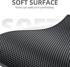 ESTHELLO Cat Litter Mat Large, Cat Litter Trapping Mat, Honeycomb Double Layer - Image 3