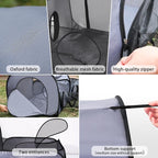 Pet Playpen with Surround Tunnel, Outdoor/Indoor Cat Playpen with Breathable - Image 5
