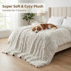 PJYuCien Dog Blankets for Medium Dogs Washable - Image 3