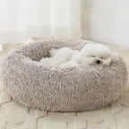 WNPETHOME Calming Dog Bed & Cat Bed, Anti-Anxiety Donut Small Dog Bed, Fluffy by WNPETHOMEPETSHOME