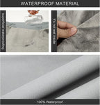 Waterproof Dog Bed Cover, Washable Removable Pet Dog Crate Pad Replacement Cover - Image 4