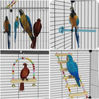 Medium Flight Bird Cage, Wide Birdcage - Image 4