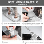 Fida Cat Harness and Leash Set for Walking Kitten and Puppy, Escape Proof - Image 5