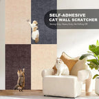 118"X15.8" Self-Adhesive Cat Scratching Mat, Couch Protector from Cat Claws - Image 4