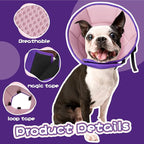 Dog Cone Collar Soft Cone for Medium Dogs After Surgery Adjustable Elizabethan - Image 4
