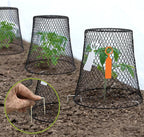 10 Pcs Chicken Wire Cloche Plant Covers Garden Netting Metal Heavy Duty Plant - Image 7