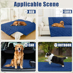 Smiry Waterproof Dog Bed Cover Blanket 40x80, Soft Reversible Pet Blanket - Image 5